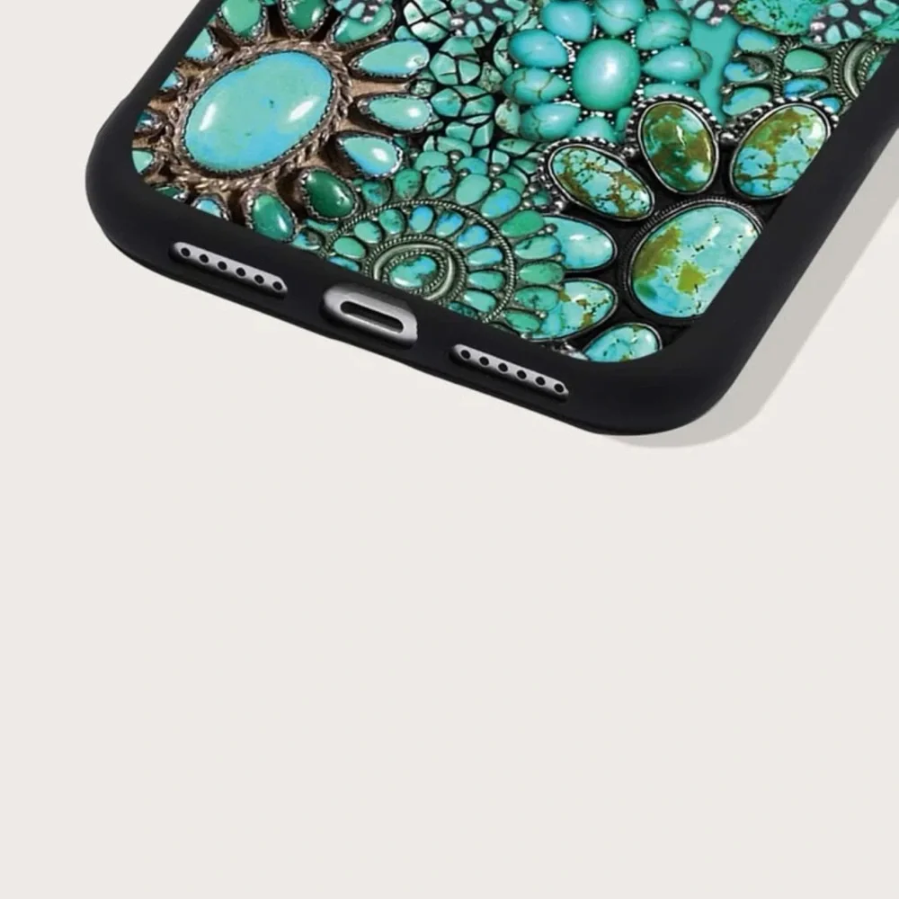 Gemstone pattern mobile phone case for iPhone 13 pro max